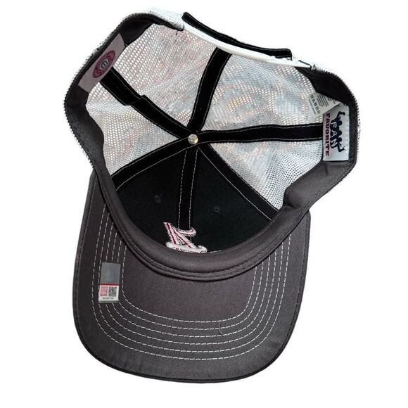 Alabama Crimson Tide Adjustable Gray Mesh Hat NEW - Picture 5 of 5